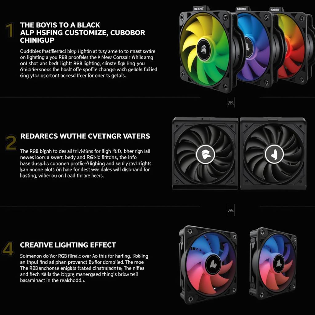 Corsair iCUE Software Controlling RGB Fans