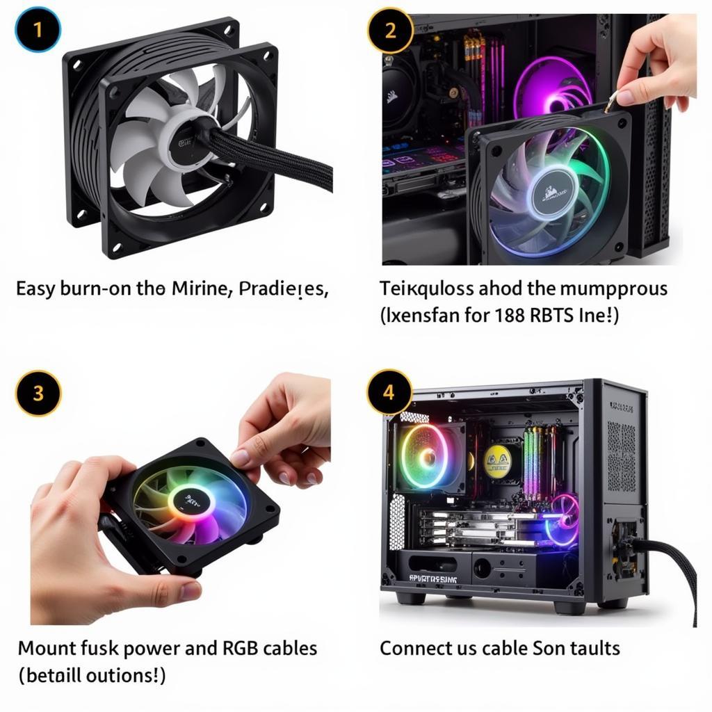 Installing the Corsair MasterFan 140 RGB