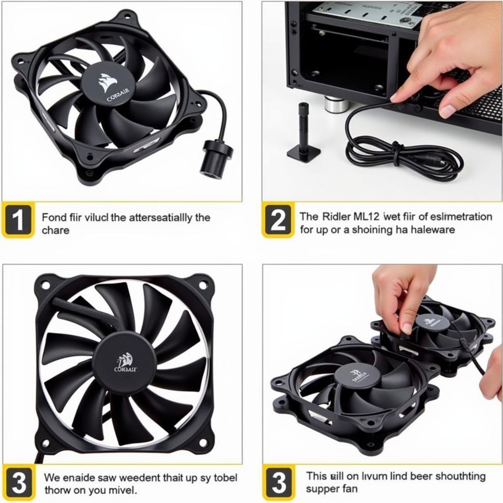 Corsair ML120 Fan Installation