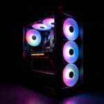 Corsair SP120 RGB fan setup for football fans