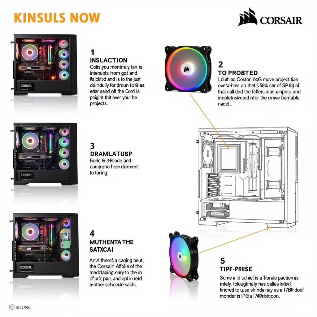 Corsair SP120 RGB Fan Installation