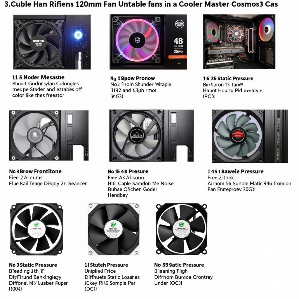 Cosmos S Front Fan Options