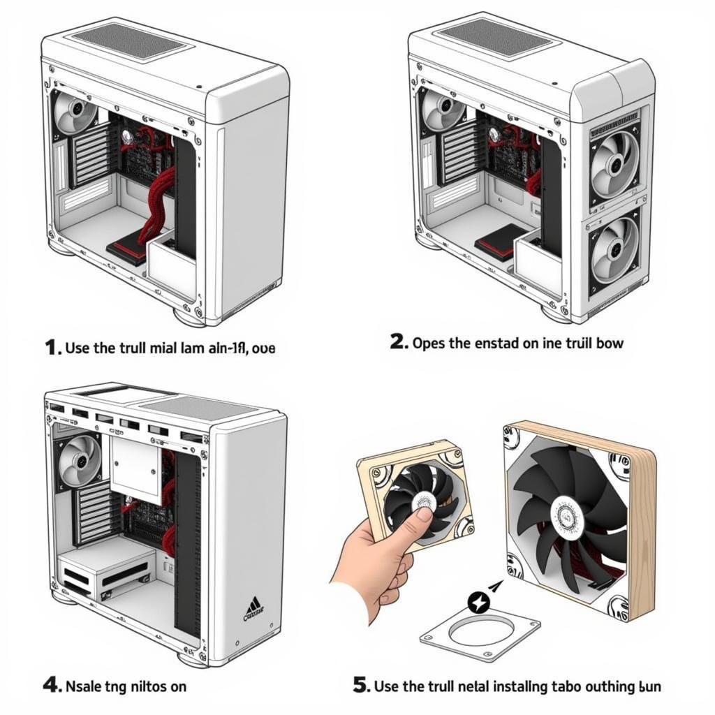 Cougar Turbine 140mm Fan Installation Guide