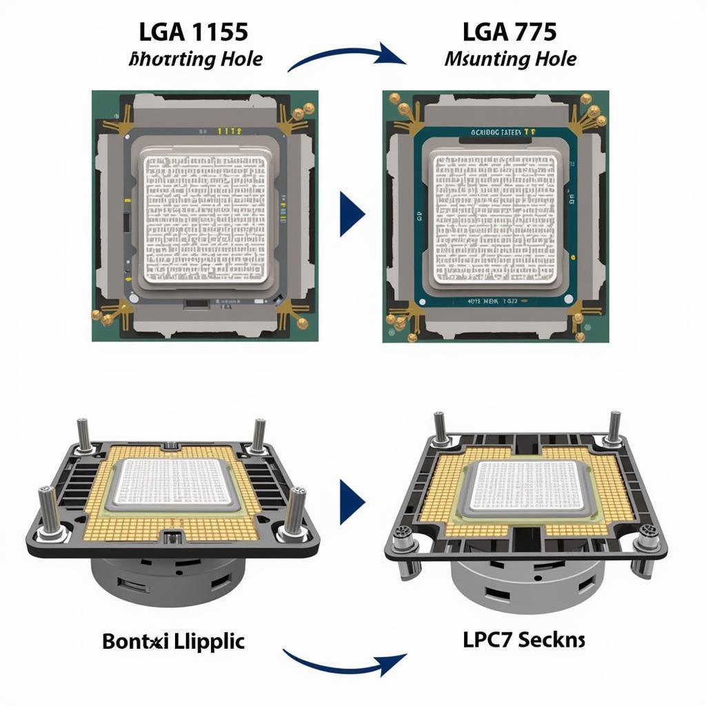 CPU Cooler Compatibility between LGA 1155 and 775 Sockets