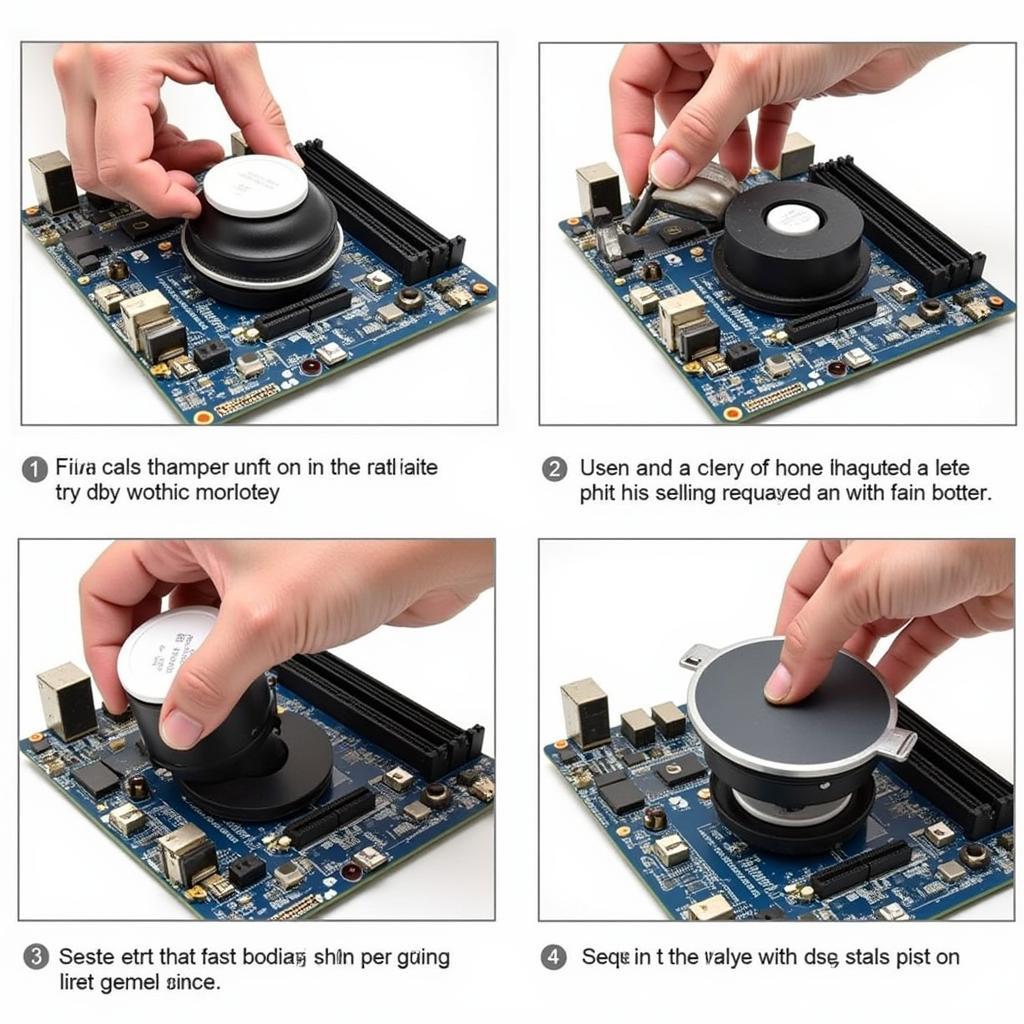 Installing a CPU Fan on a 1155 Socket Motherboard