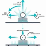 CPU Fan Airflow and Static Pressure Illustration