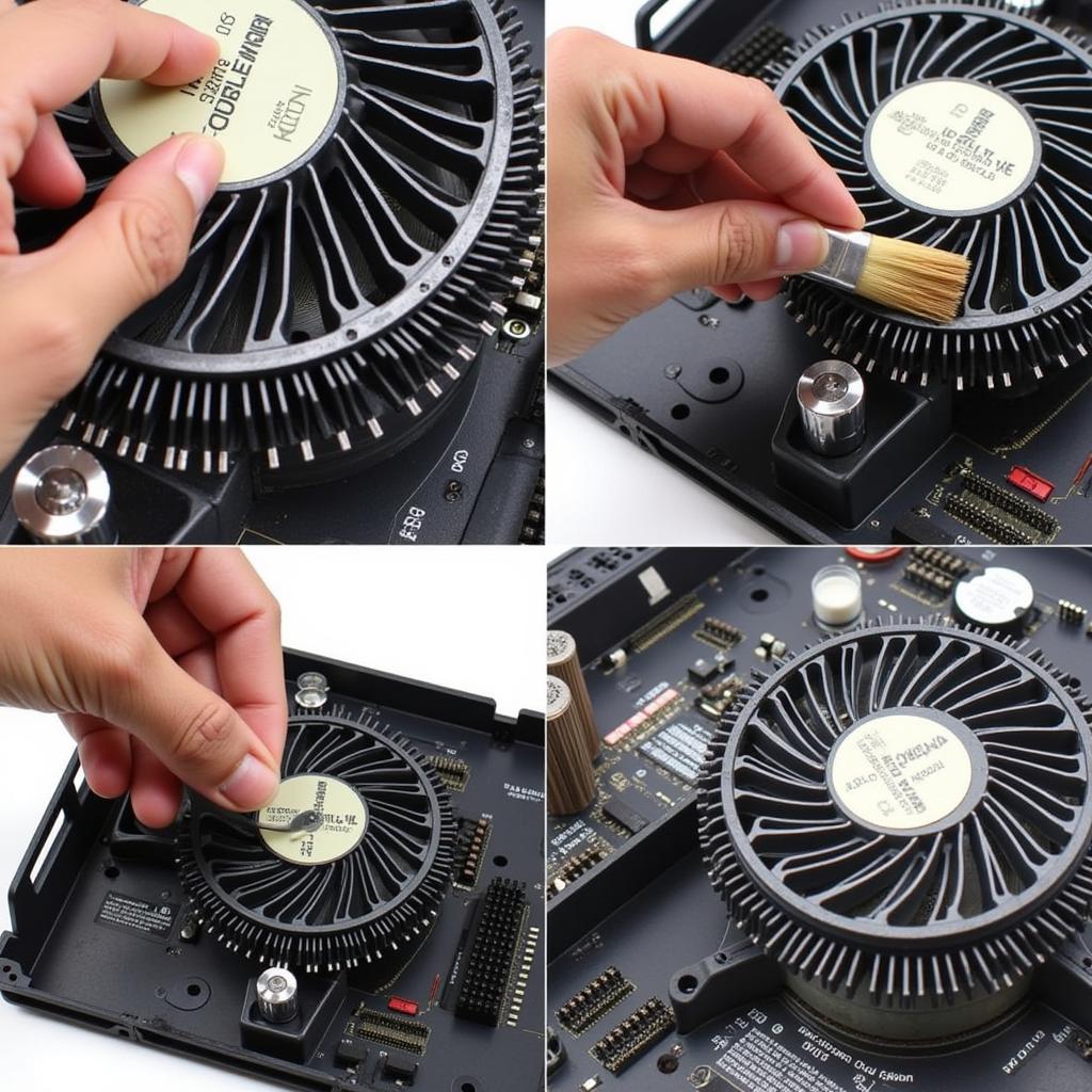 Cleaning CPU Fan for Xeon 1366