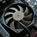 CPU Fan Dust Buildup