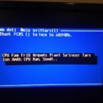 CPU Fan Error Message on Startup