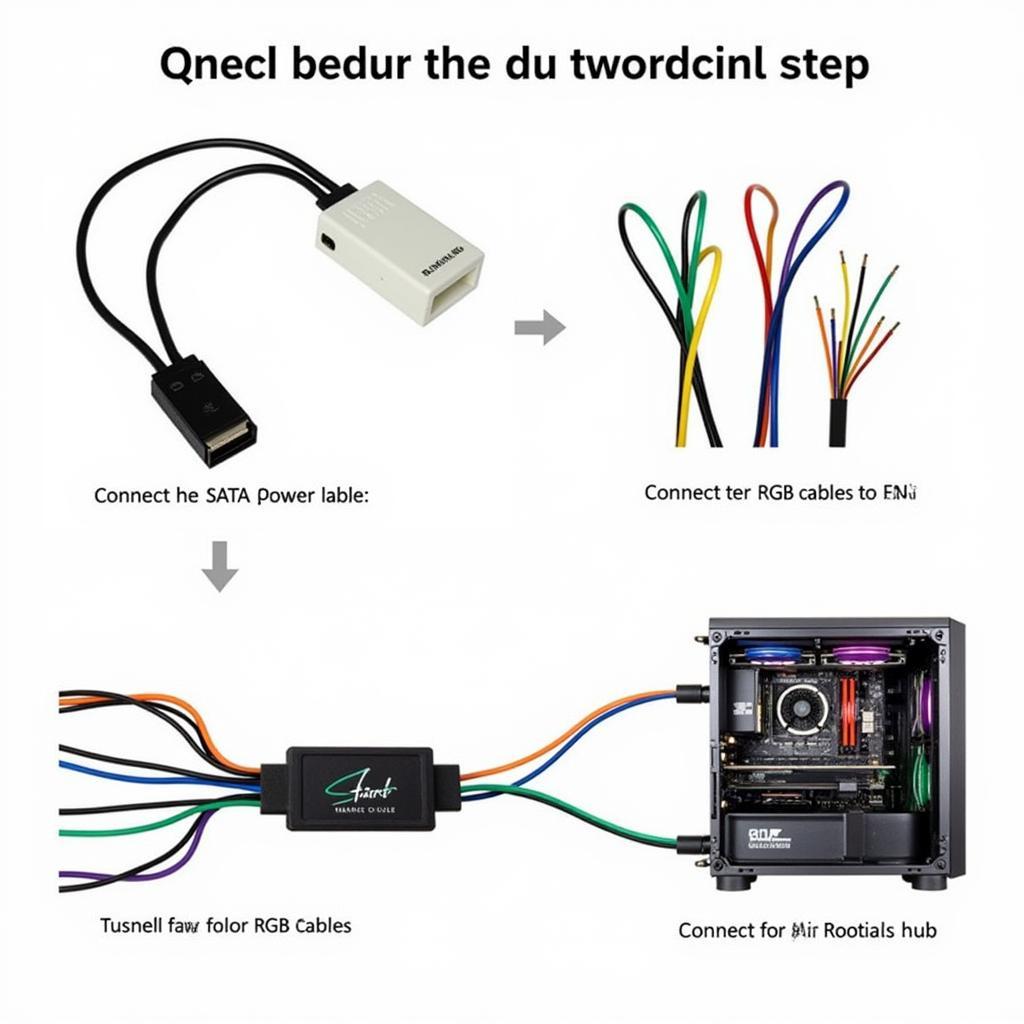 Installing a CPU Fan RGB Sync Hub