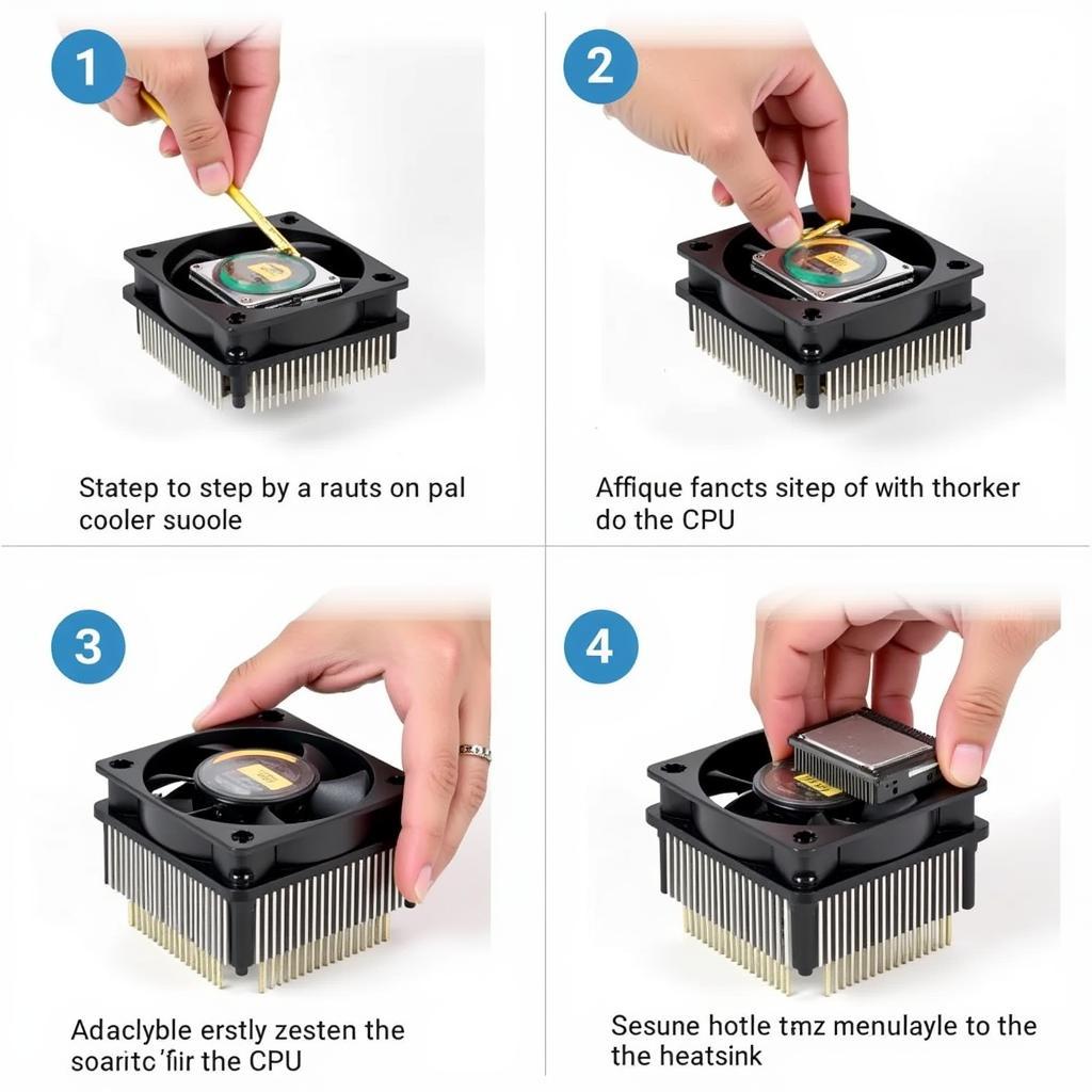 Installing a CPU Fan Topdown Cooler