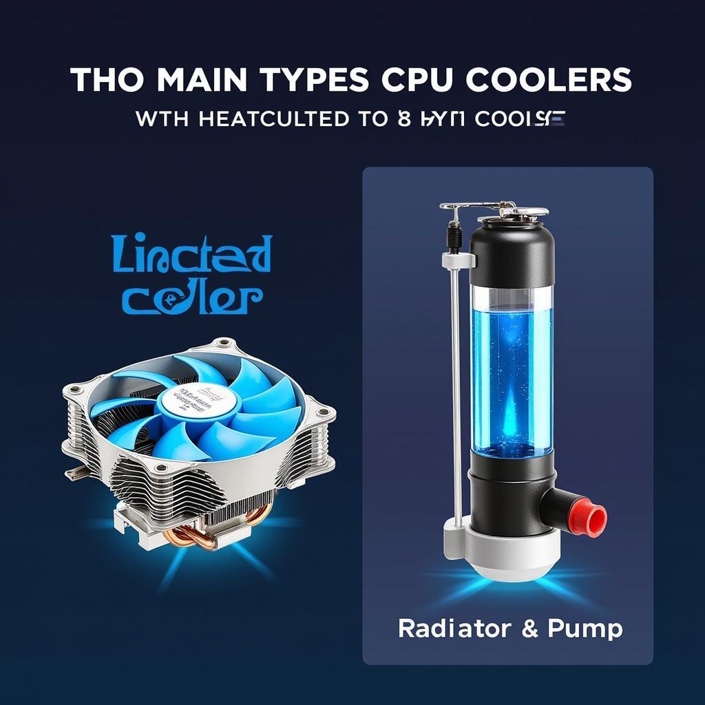 CPU Fan Types: Air and Liquid