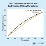 CPU Temperature and Performance Graph