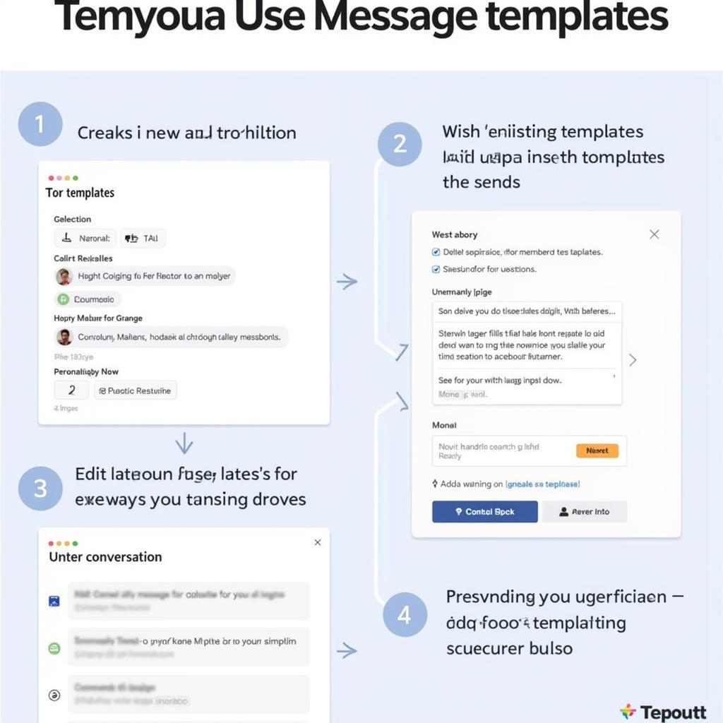 Creating Message Templates for Facebook Fan Page