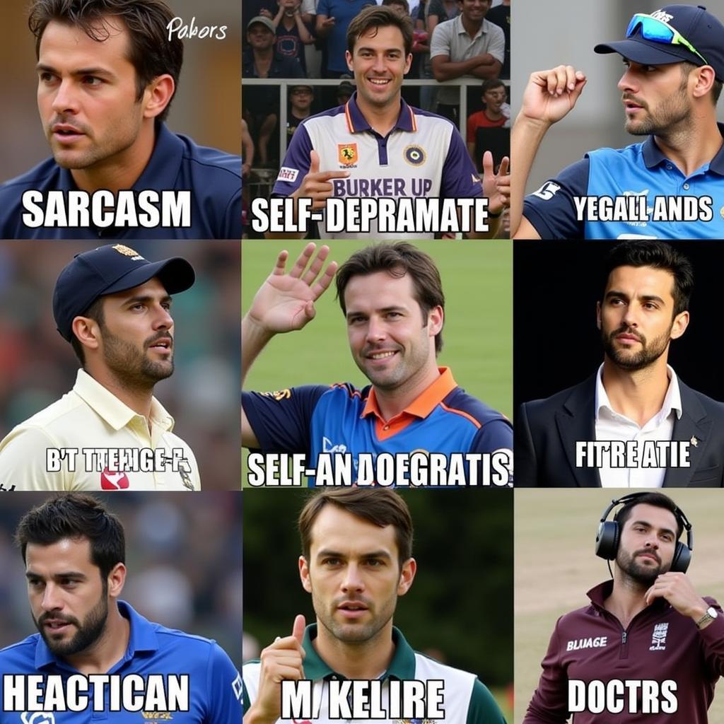 Different Styles of Cricket Fan Meme Humor