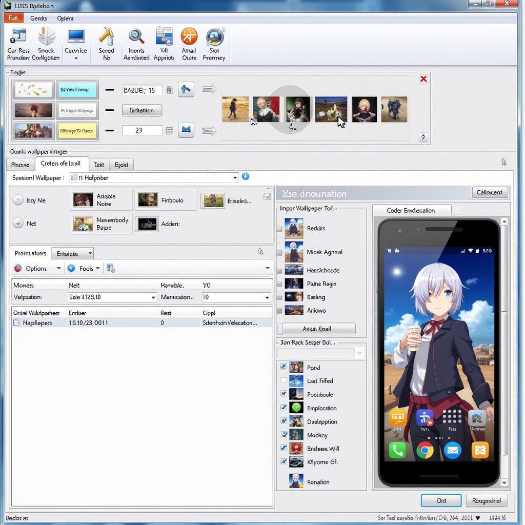 Custom Anime Live Wallpaper Creation Software