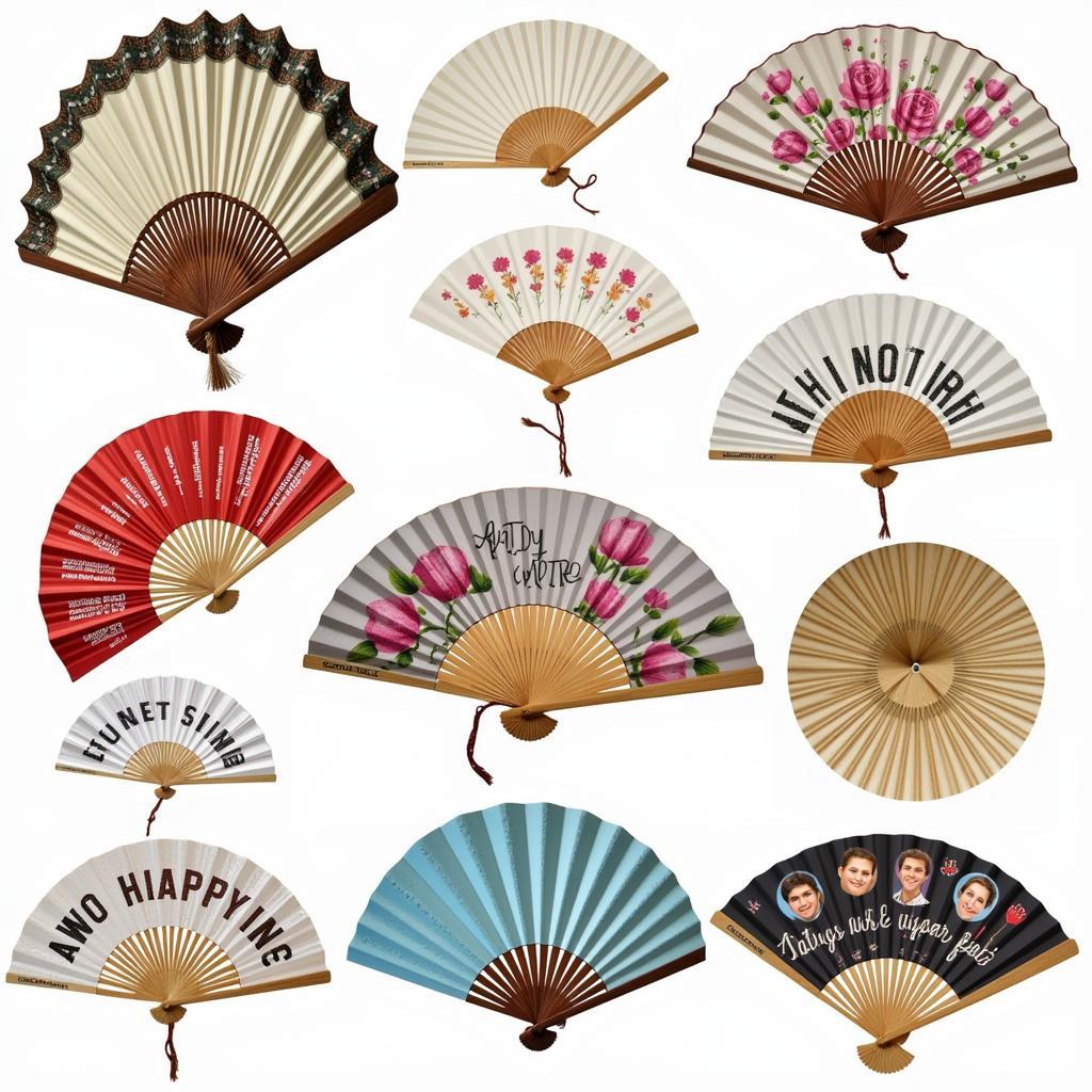 Custom Folding Fans: Materials and Designs