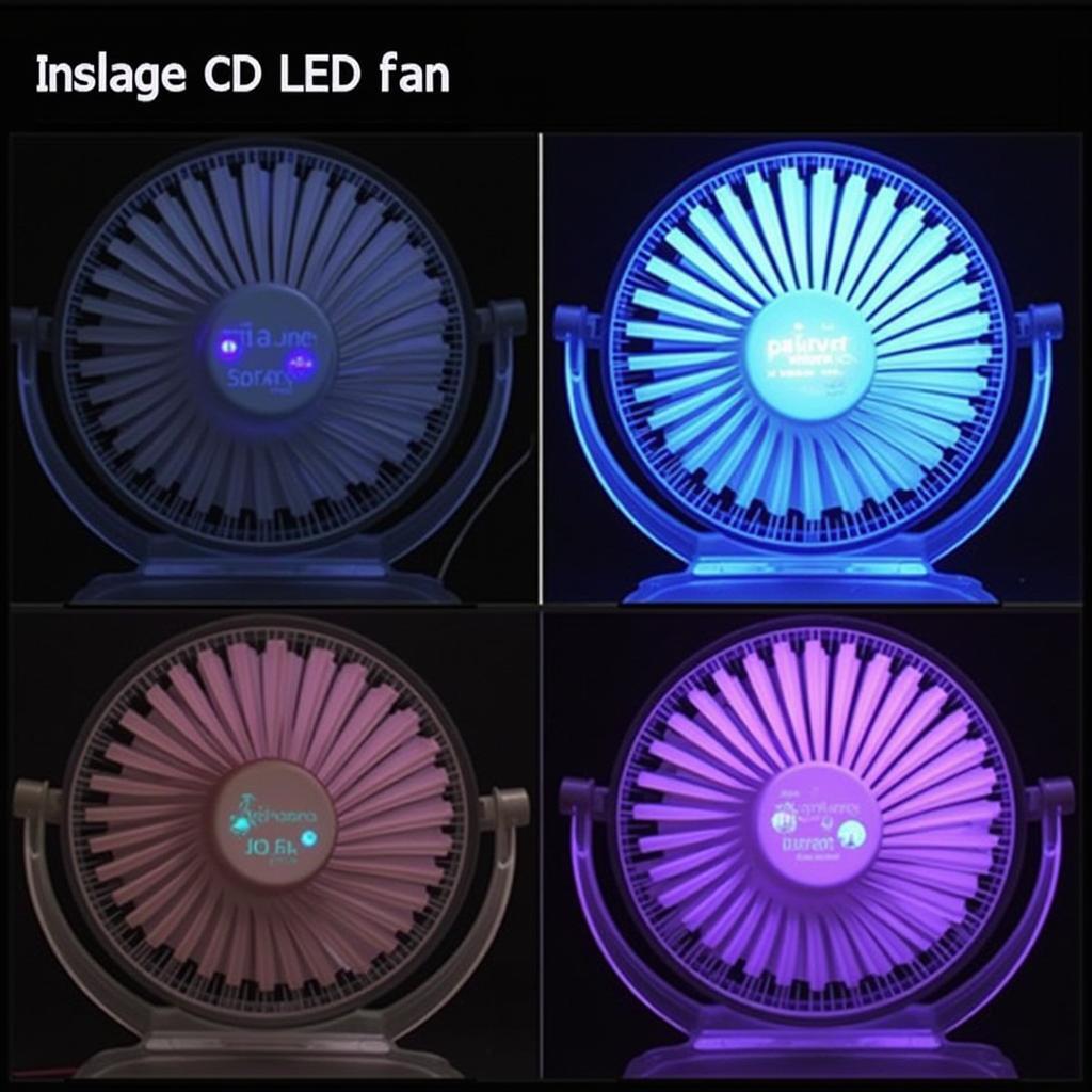 Customized USB LED Fan Display