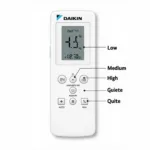 Daikin Remote Fan Speed Control Options