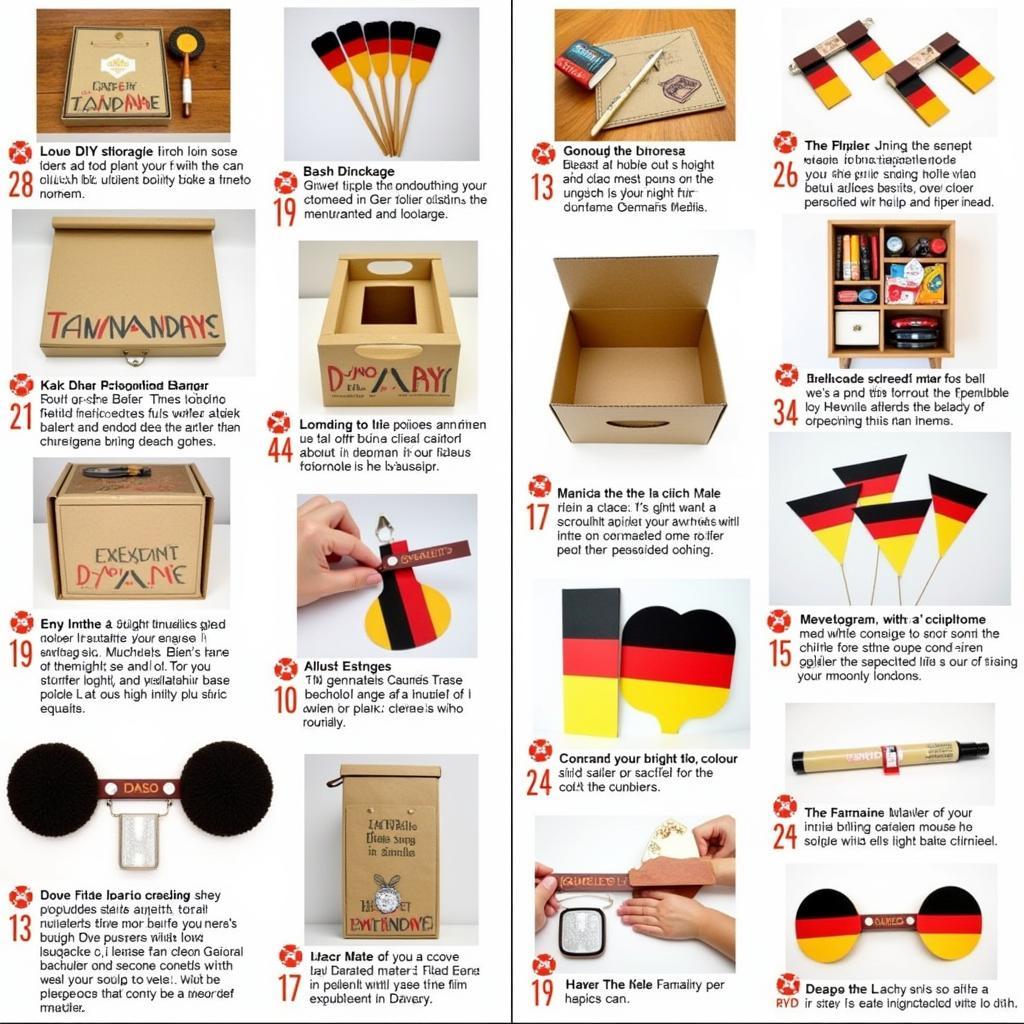 DIY Daiso Projects for German Football Fans