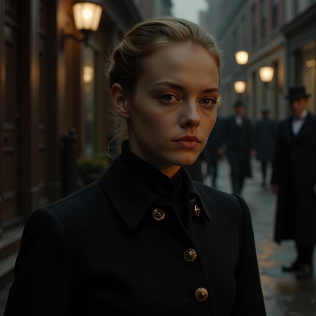 Dakota Fanning as Sara Howard in The Alienist