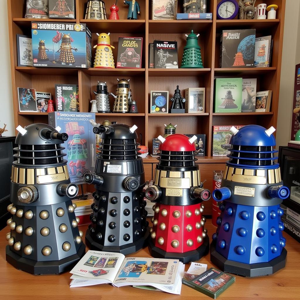 Examples of Dalek Fan Collections