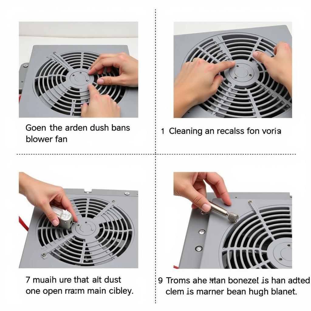 Maintaining a DC Cooling Blower Fan