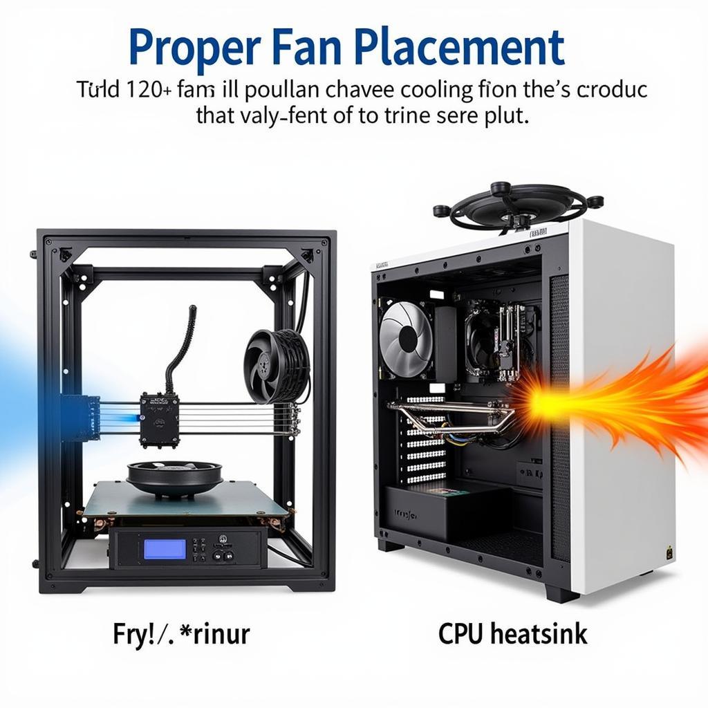 DC Fan Applications in 3D Printer and Computer Case