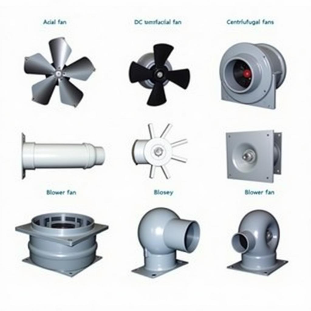 Different Types of DC Ventilation Fans