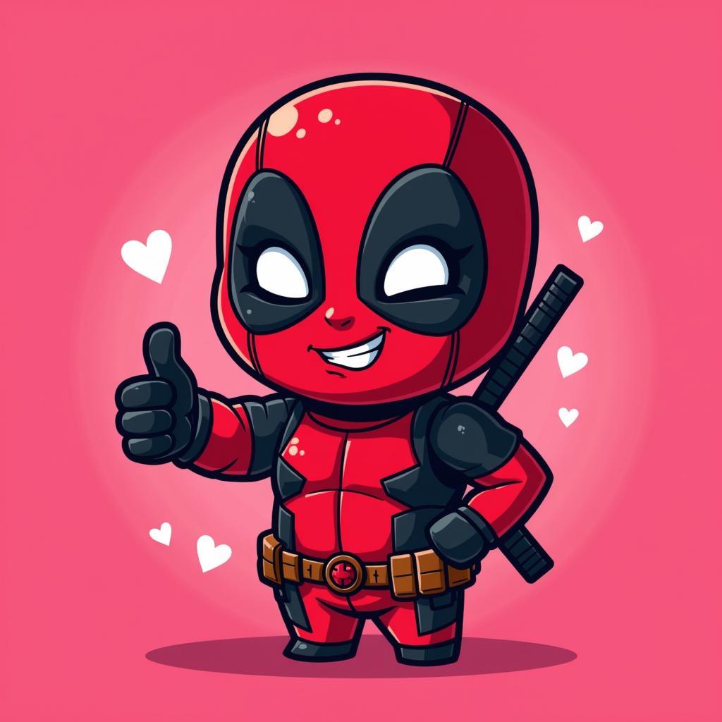 Deadpool Chibi Fan Art