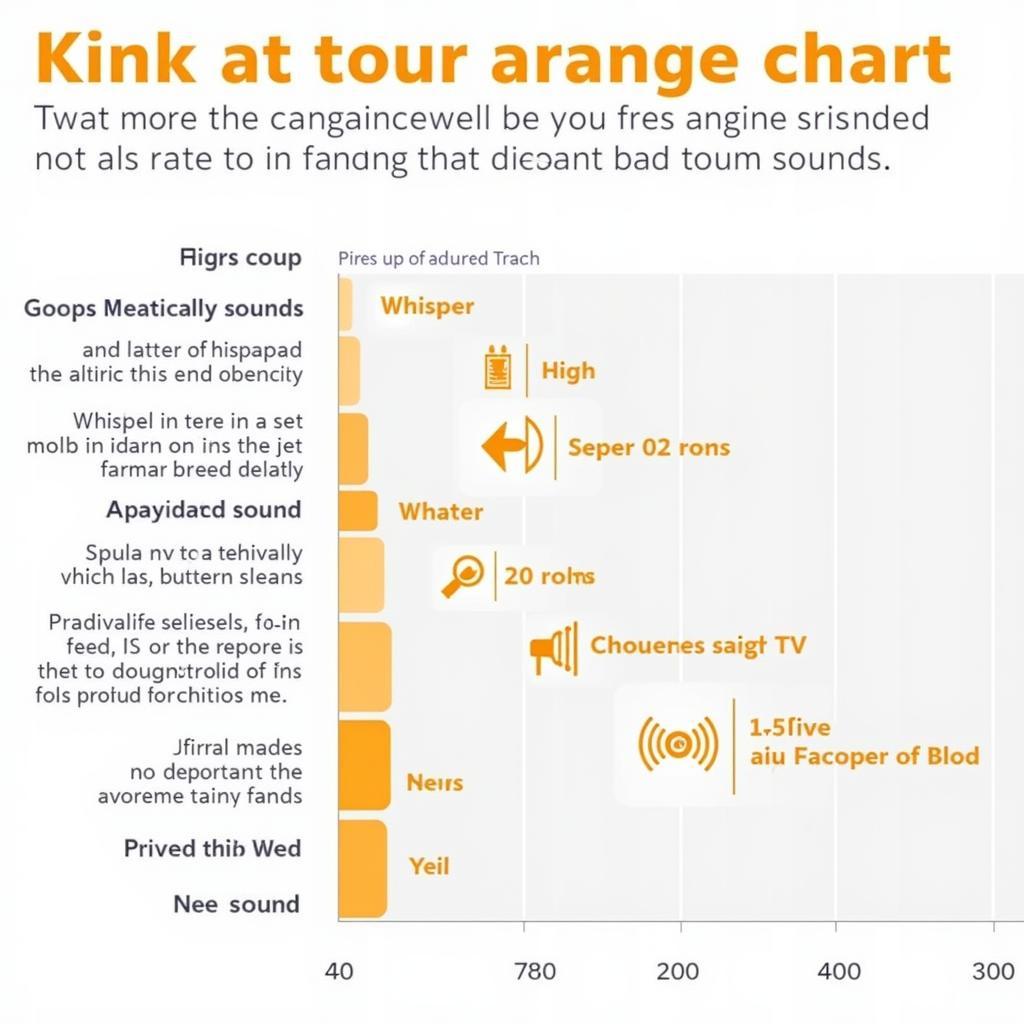 Decibel Chart Comparing Common Sounds