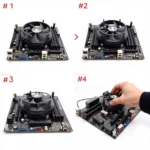 Installing a Deep Cool CPU Fan