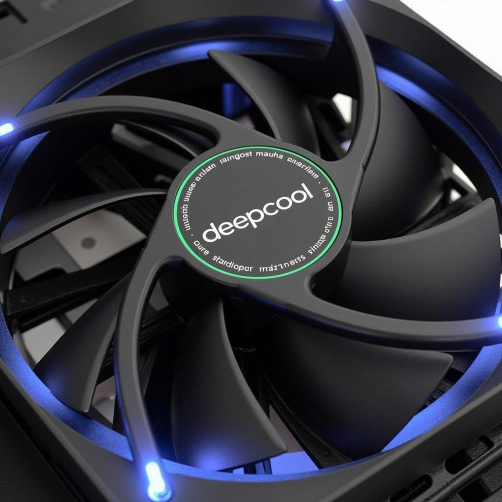 Deepcool X Fan 120 LED Close-Up View