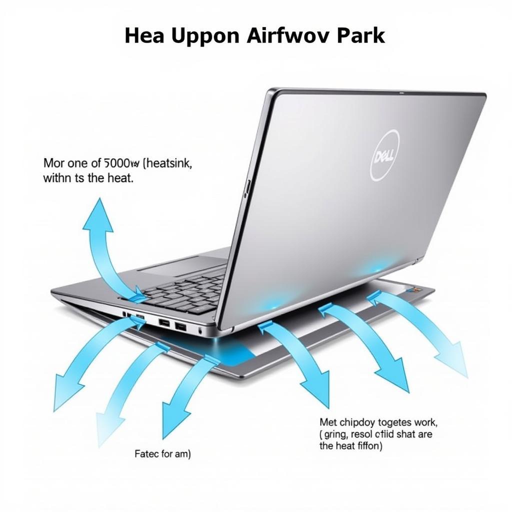 Dell Inspiron 7000 Cooling System Diagram