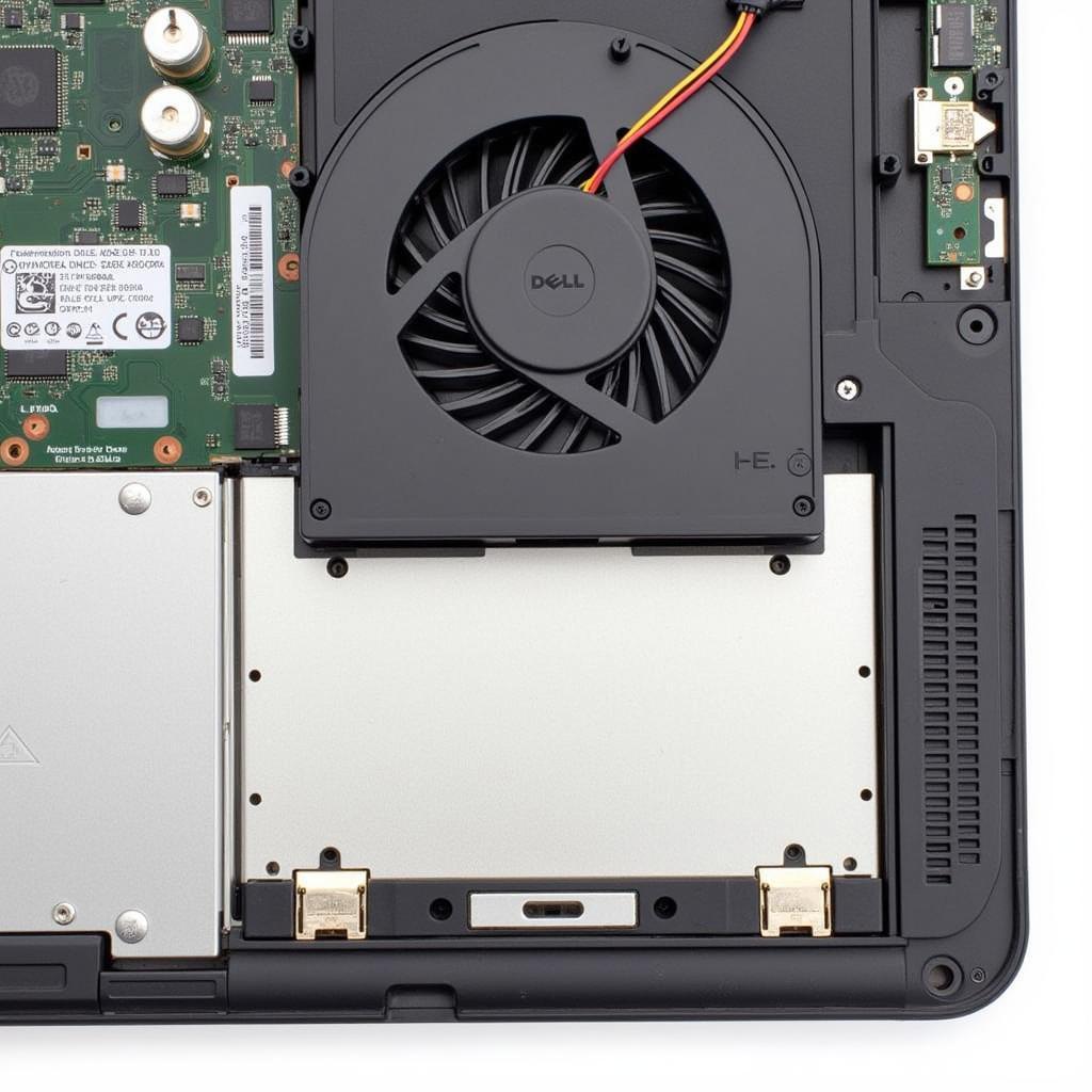 Dell Latitude E5420 Fan Location