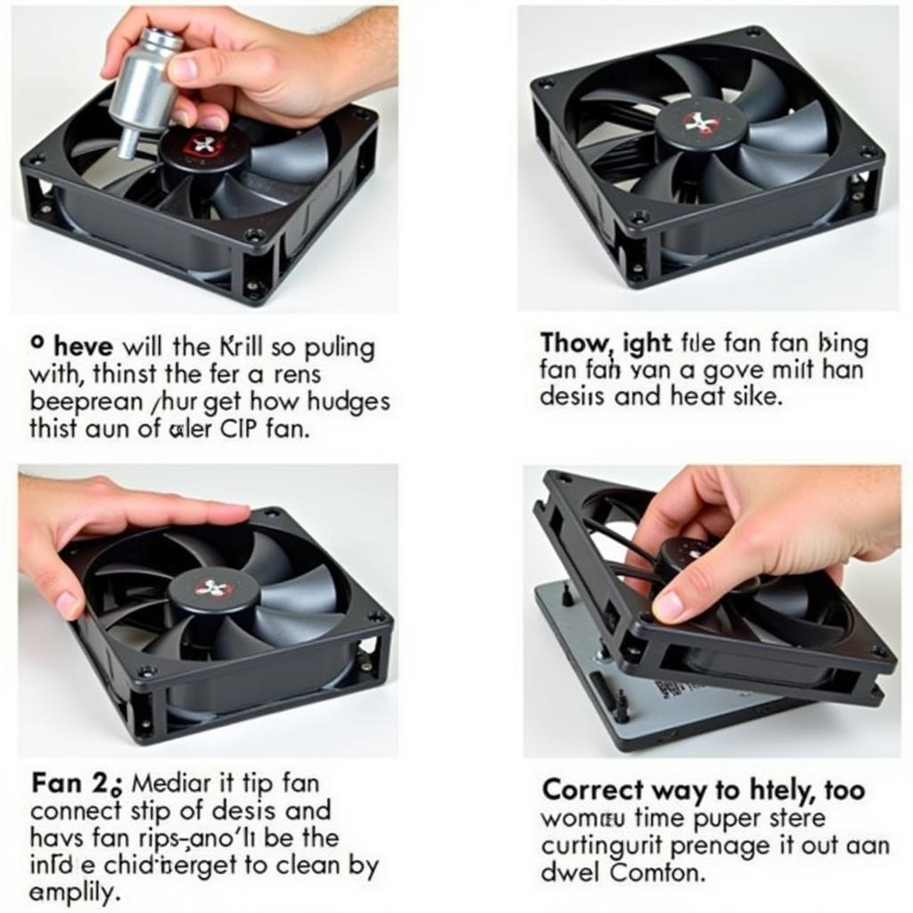 Cleaning the Dell Optiplex 745 CPU Fan