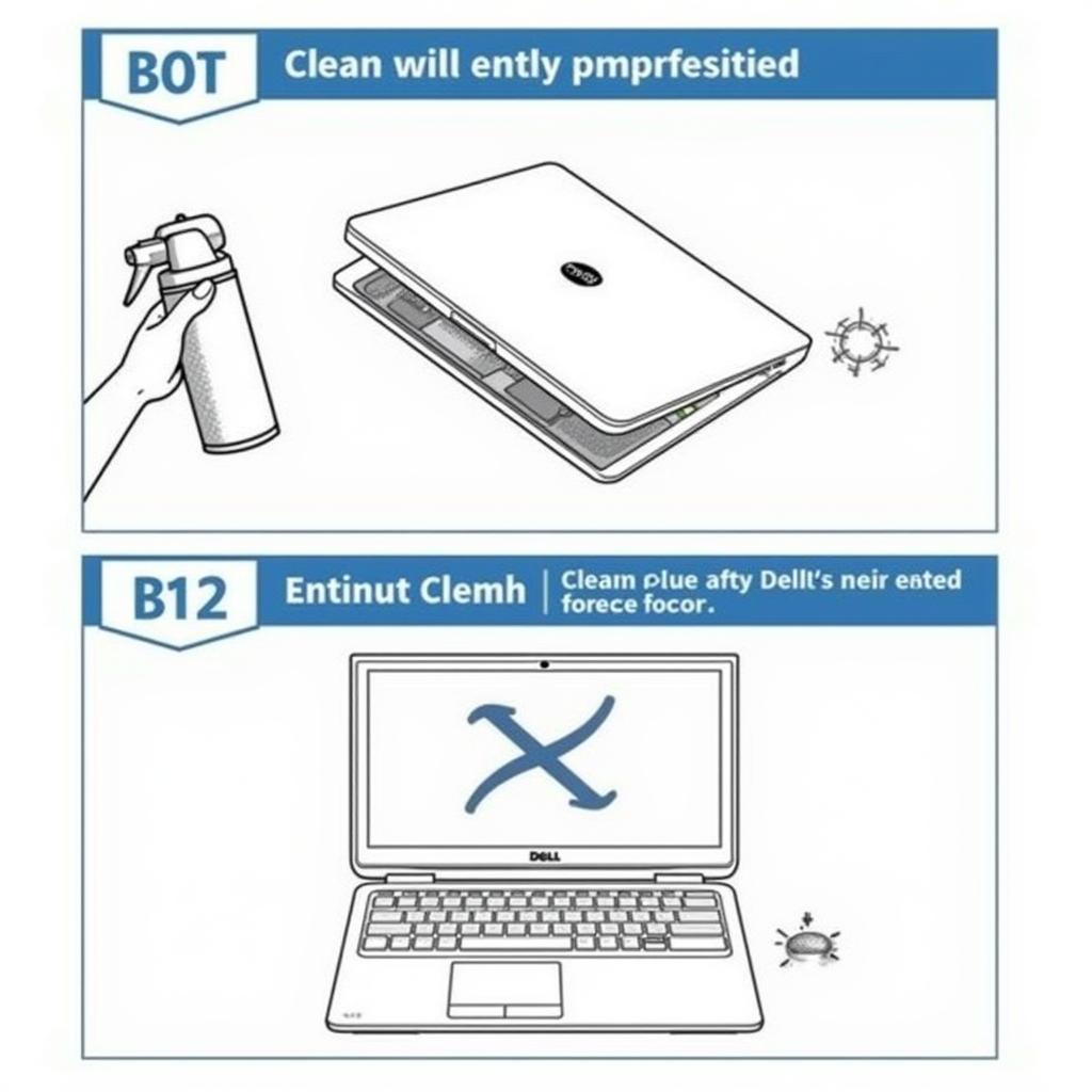 Dell Precision M4800 Cleaning Vents