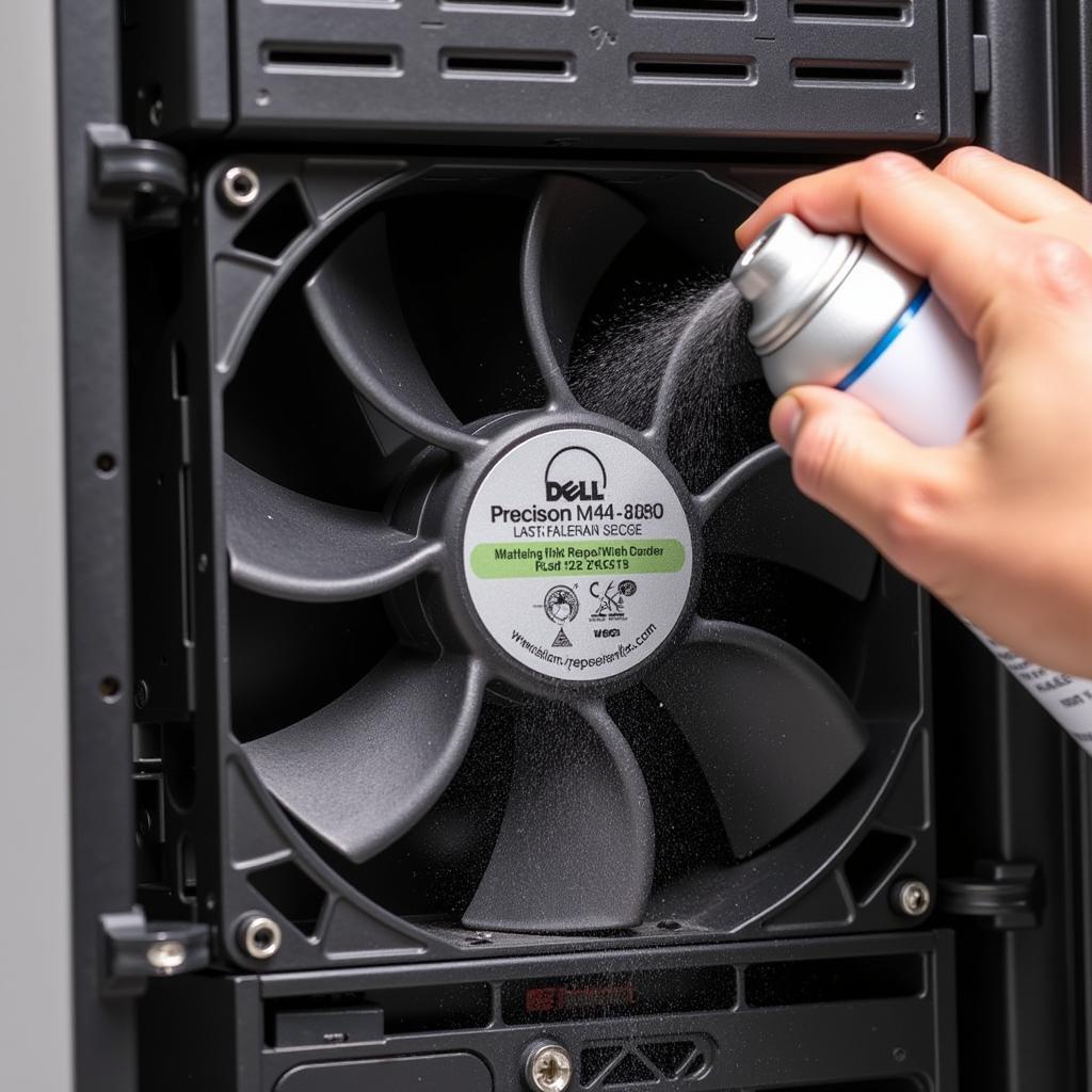 Dell Precision M4800 Fan Cleaning