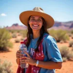 Hydrated Football Fan in the Desert