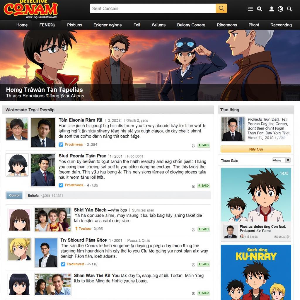 Detective Conan Vietnam Fan Forum