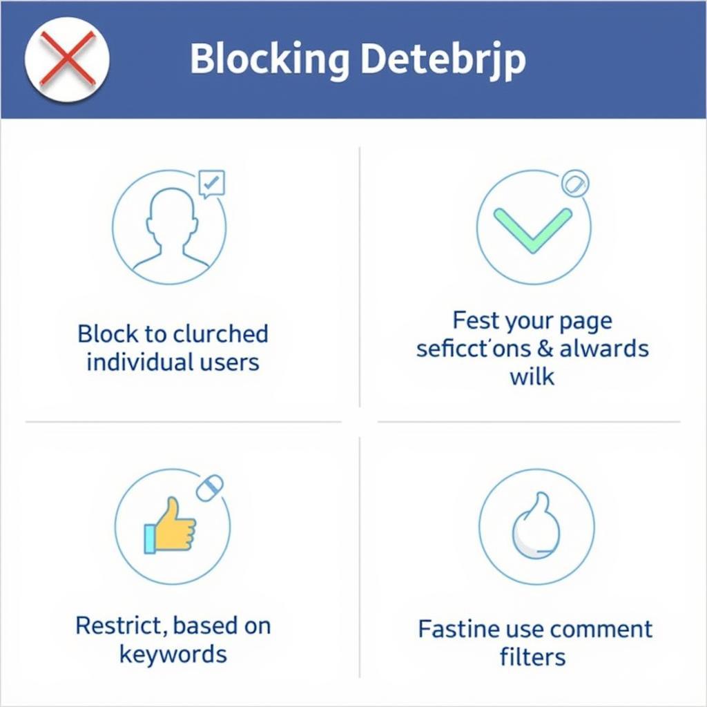 Different Blocking Options on Facebook