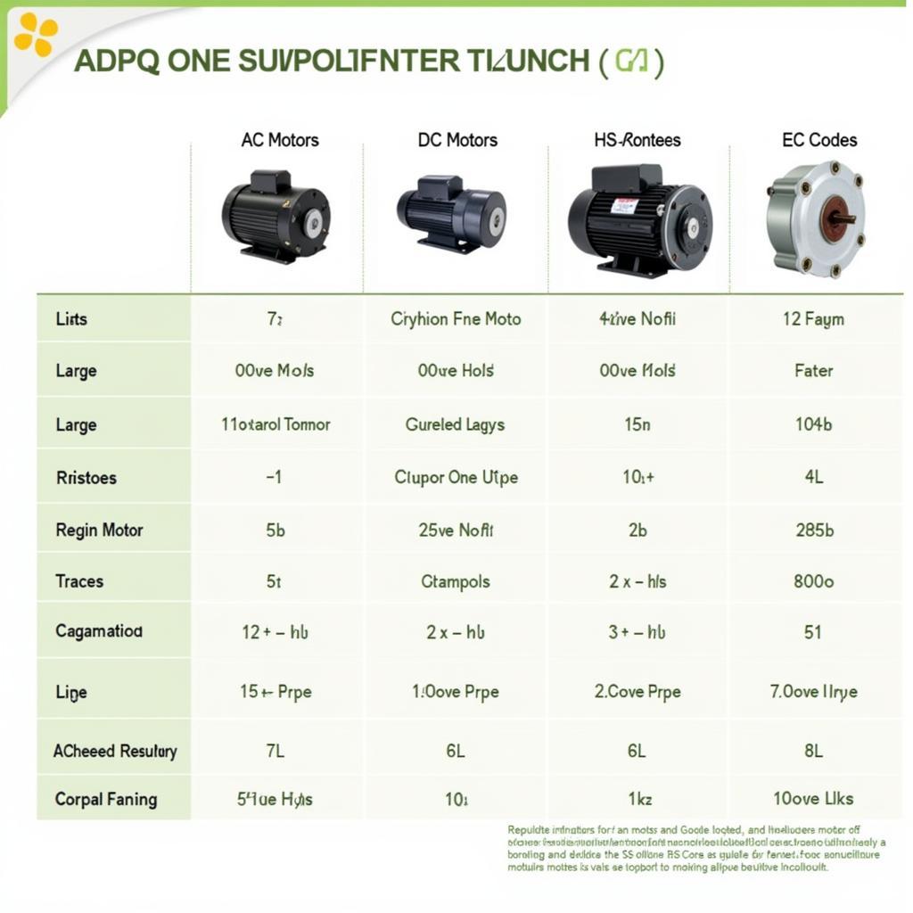 Different Fan Motor Types and Their HS Codes