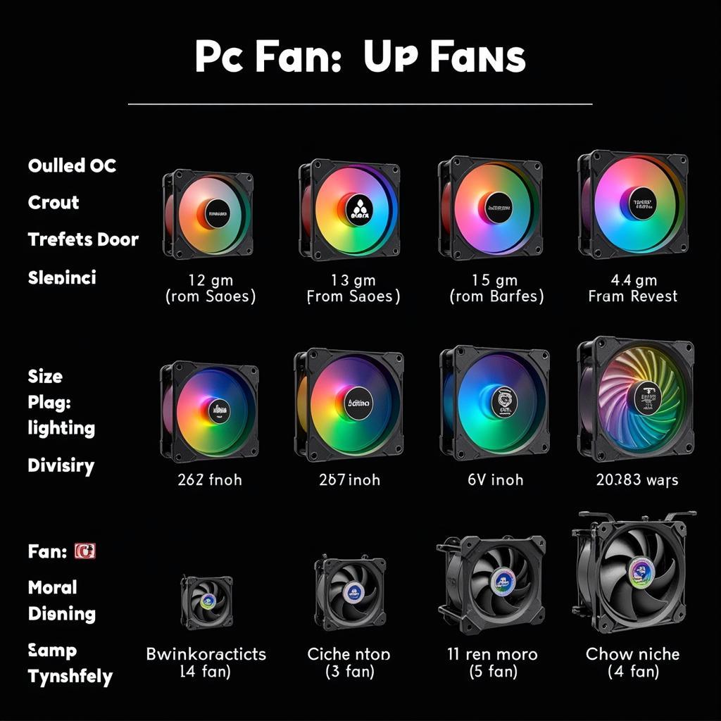 Comparison of Different PC Fan Types