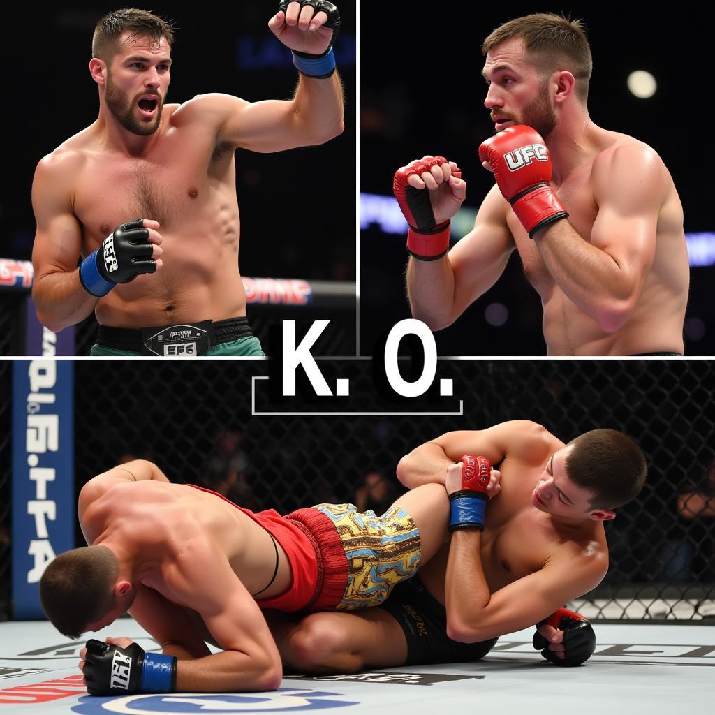 Various Knockout Techniques in Combat Sports