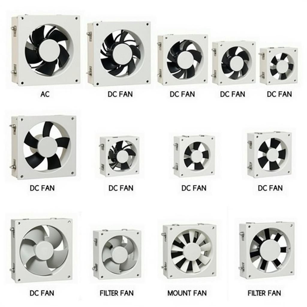 Different Types of Electrical Cabinet Fans