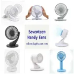 Different Types of Handy Fan Seventeen