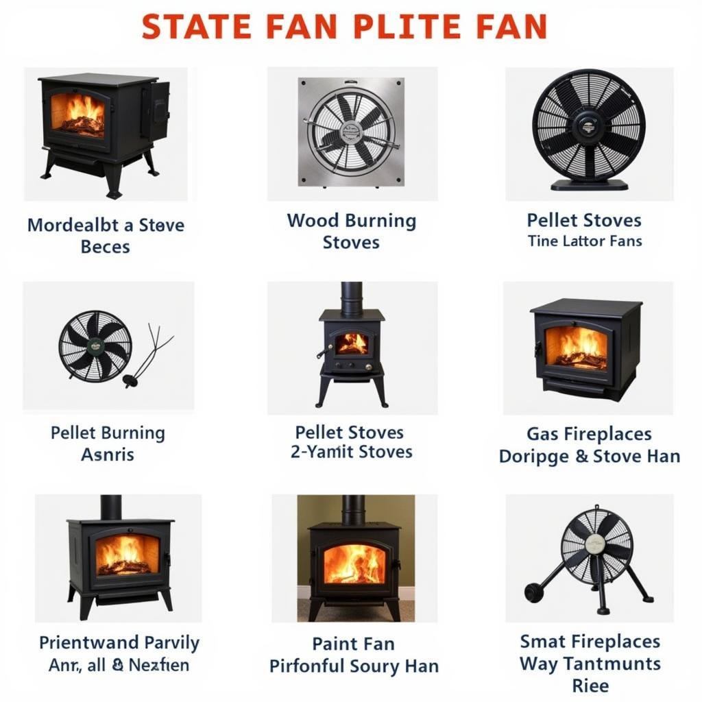 Different Types of Stove Fans for Various Stoves