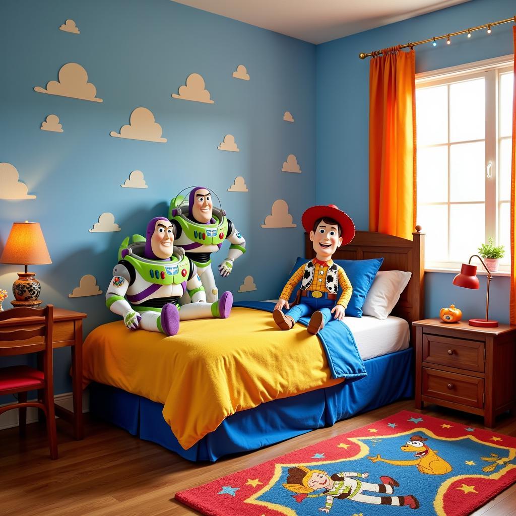 Disney Pixar Themed Bedroom Decor