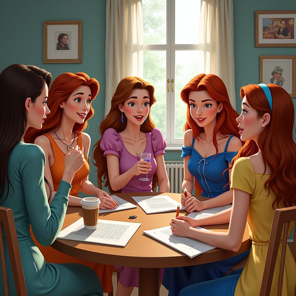 Disney Princess Fan Community Discussing Theories