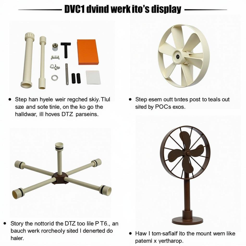 DIY Fan-Based Wind Display Construction